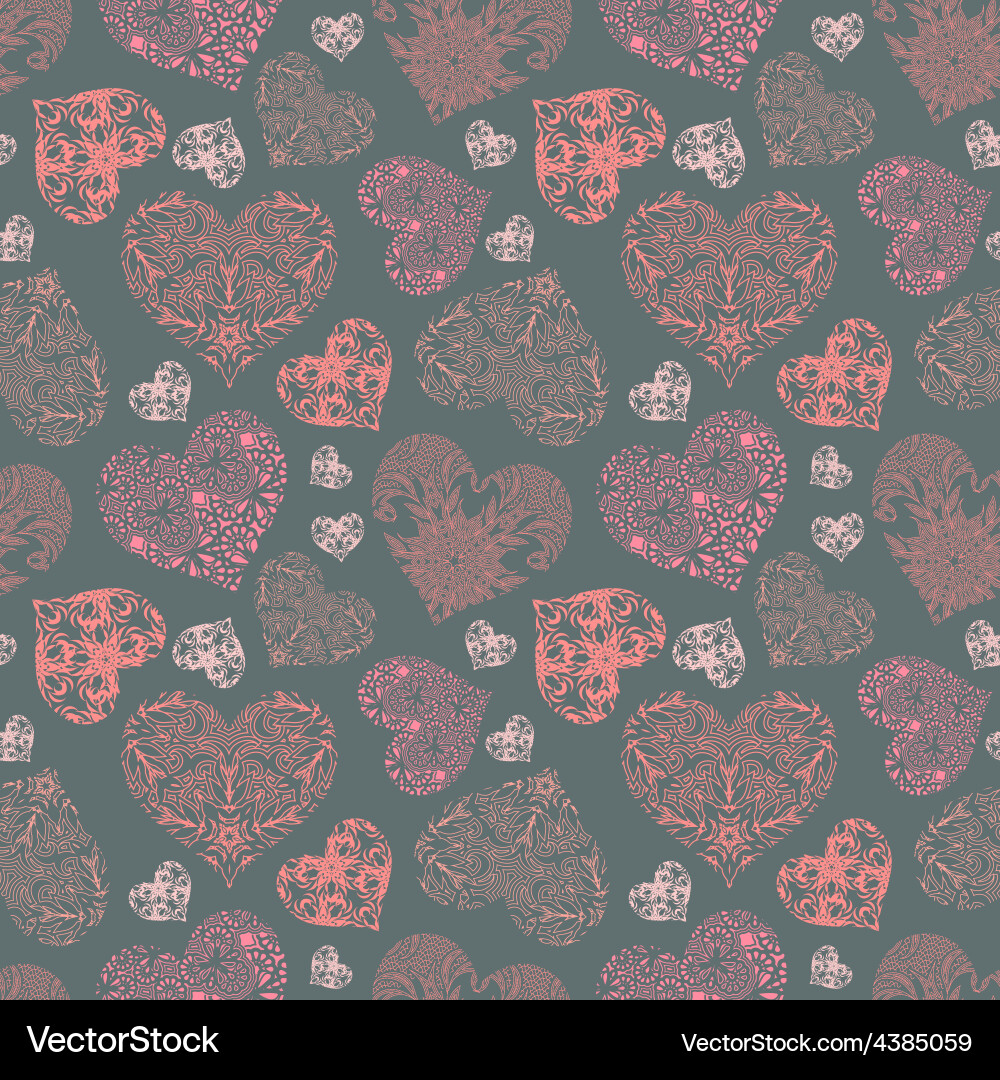 Bright openwork seamless pattern Vector Image