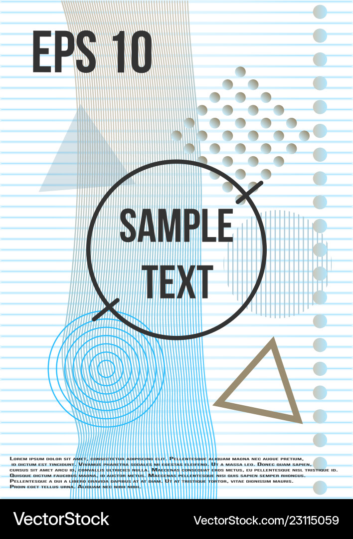 Minimum geometric coverage Minimum geometric coverage Vector Image