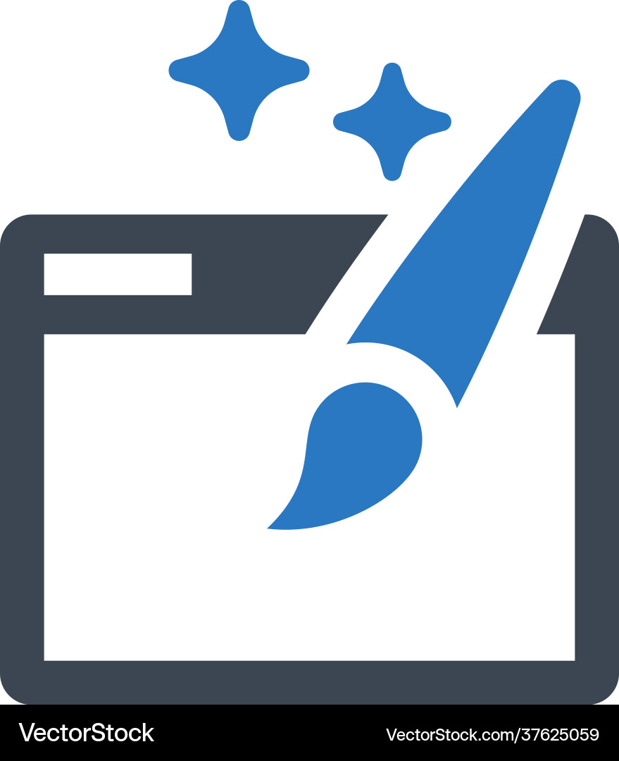 Web design icon Vector Image