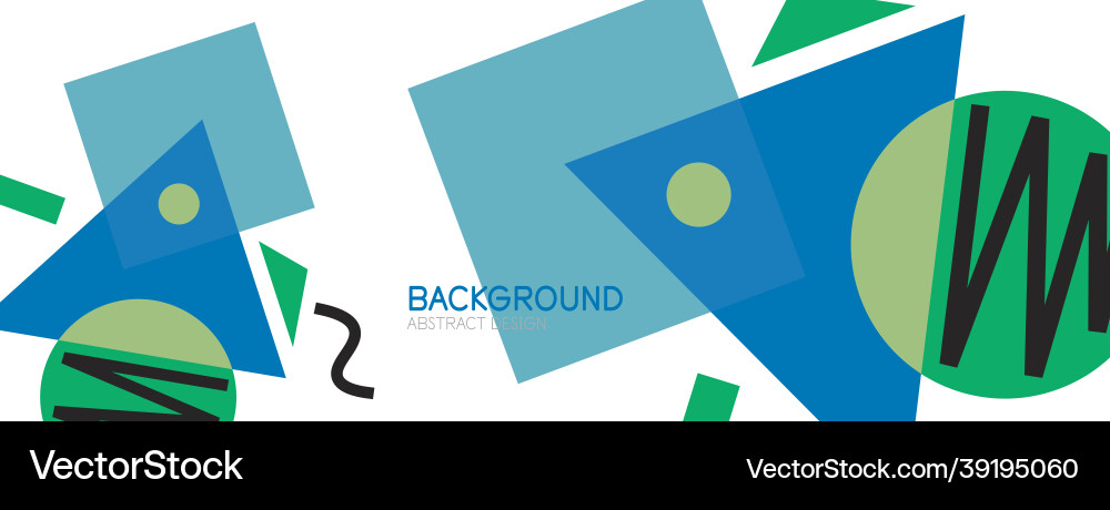 Abstract background blocks lines triangles Abstract background blocks lines triangles vector image