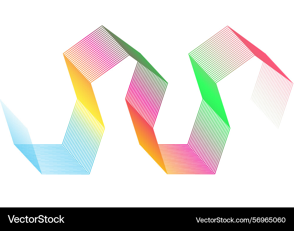 Thin lines form a repeating hexagonal pattern Thin lines form a repeating hexagonal pattern vector image