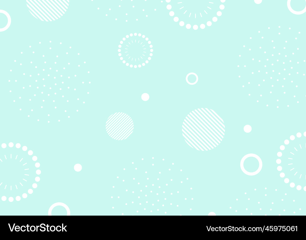 Abstract background with geometric shapes and dots vector image
