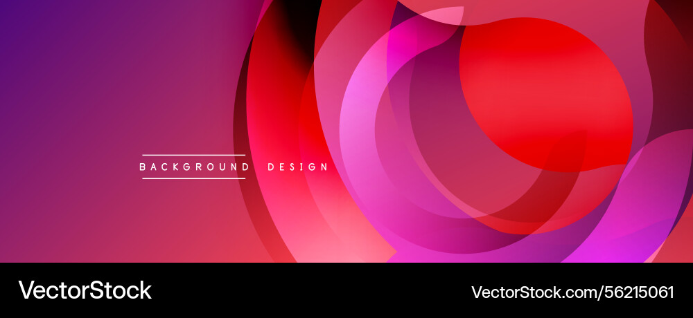 Abstract layered shapes create dynamic visual Abstract layered shapes create dynamic visual vector image