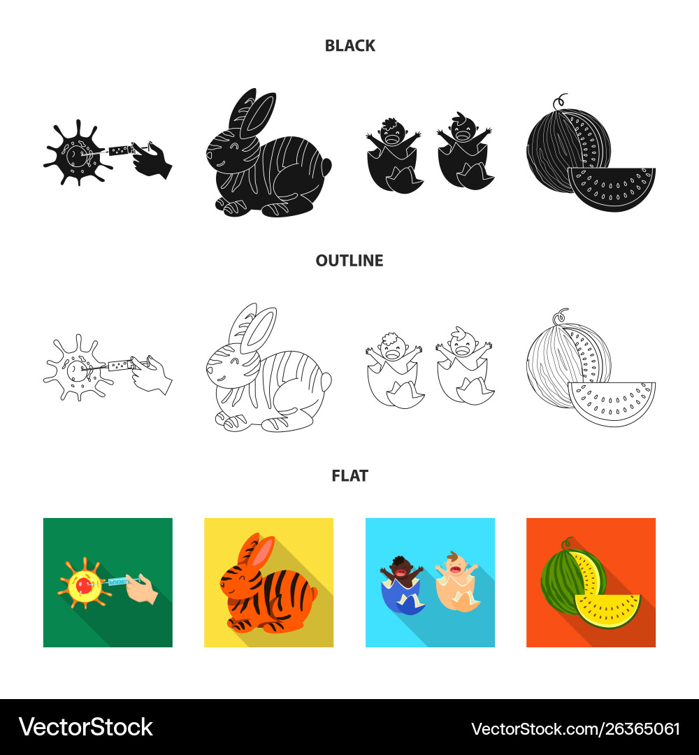 Design test and synthetic icon set Design test and synthetic icon set vector image