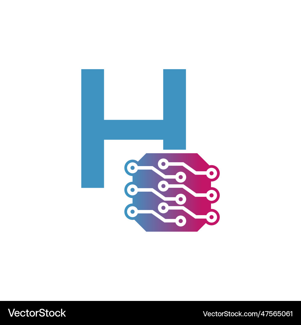 Programming code and technology logo template Vector Image