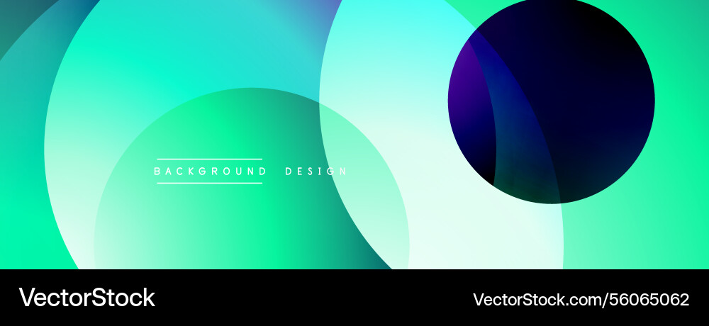 Abstract composition with layered circular Abstract composition with layered circular Vector Image