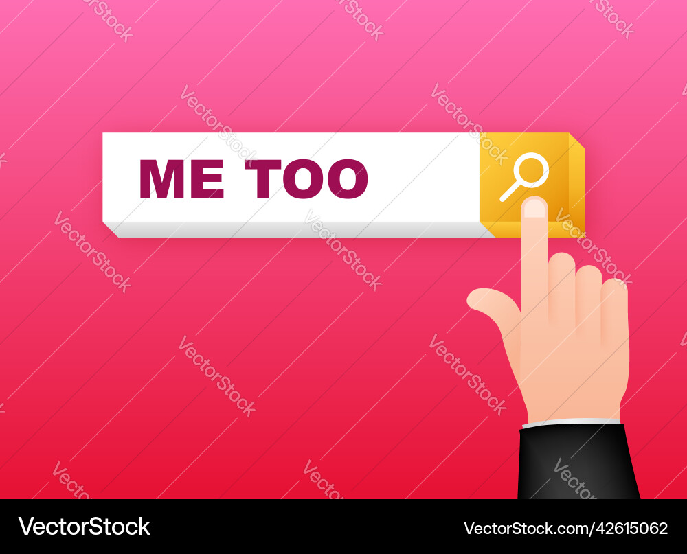 Metoo Suchlinie thursday Rückwurf Symbol Metoo Suchlinie thursday Rückwurf Symbol vektorbild