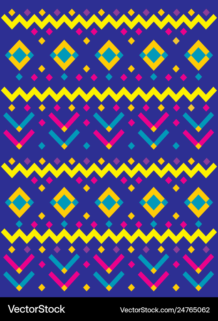 Pop pattern and colorful abstract Vector Image