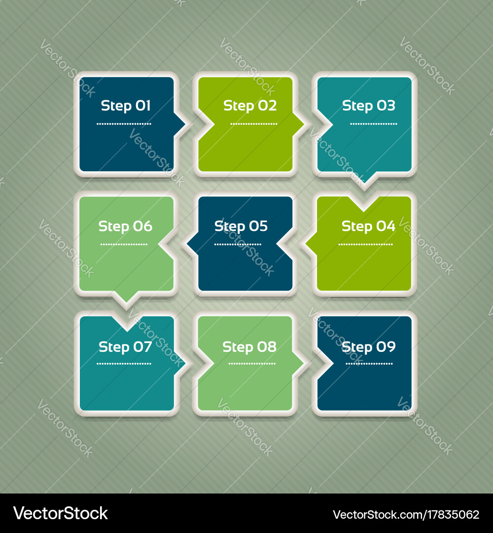 Progress background template for diagram graph vector image