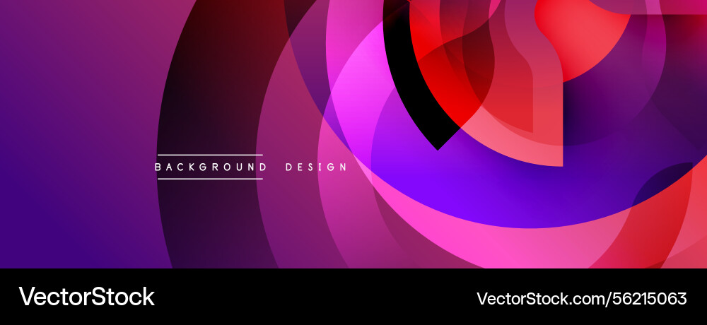 Abstract design features overlapping circles Abstract design features overlapping circles vector image