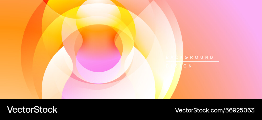 Abstract vibrant layers create dynamic Abstract vibrant layers create dynamic Vector Image