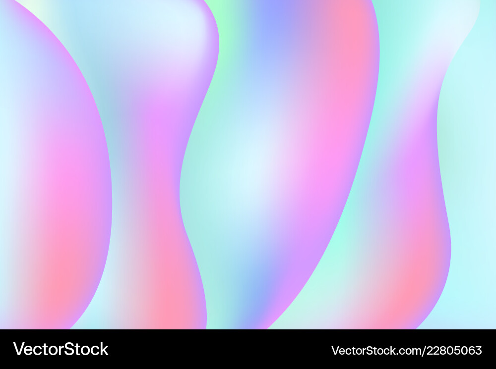 Background with rainbow mesh mystical universe Vector Image