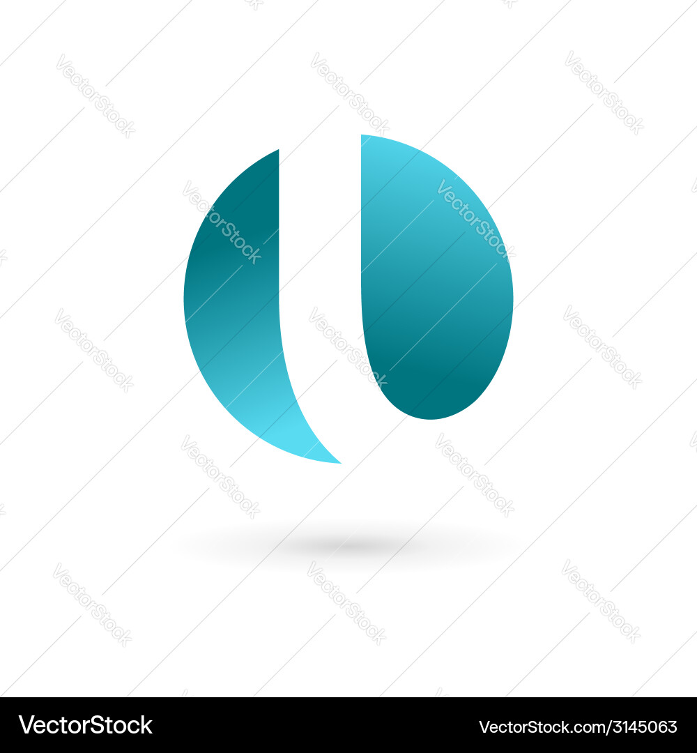 Brief L Logo Icon vektorbild