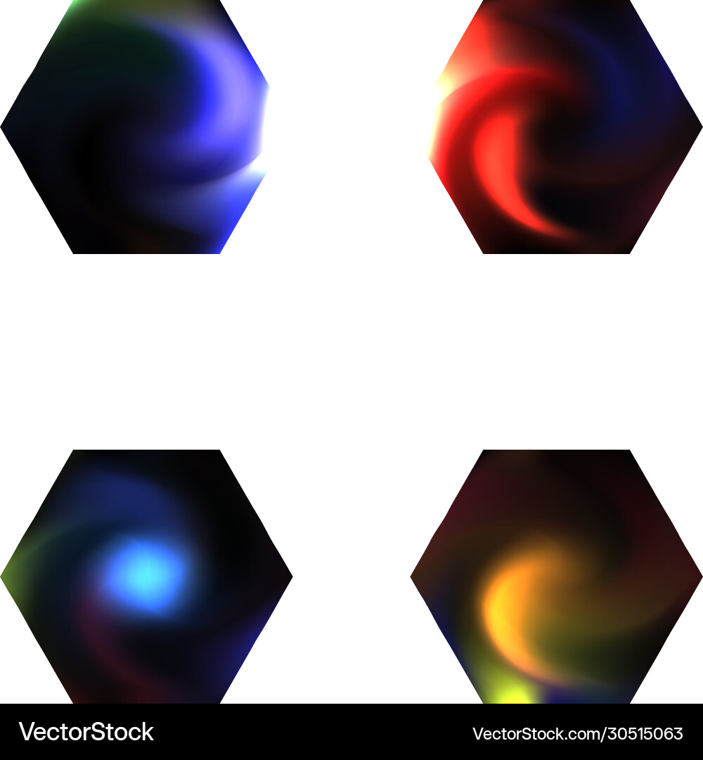 Chromatic backdrop with form a shape Chromatic backdrop with form a shape vector image