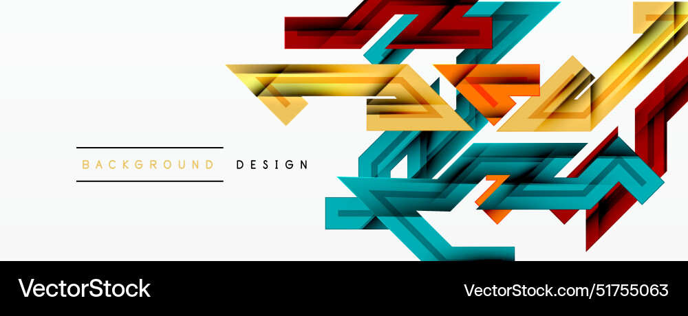 Dynamic lines geometric background Dynamic lines geometric background vector image