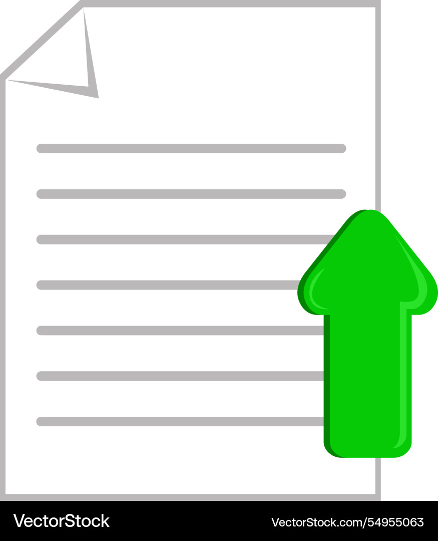 Exit arrow vector image