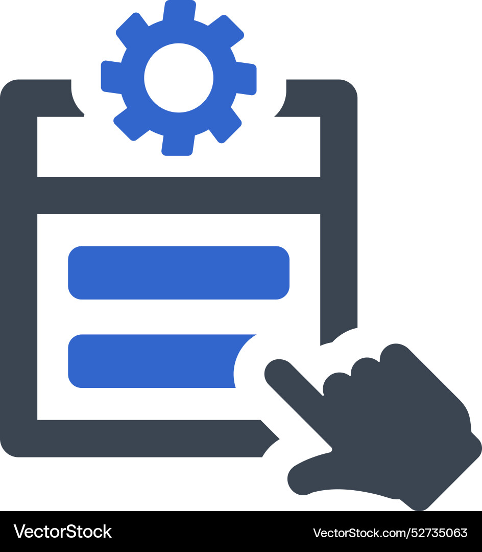 Select setting option icon Vector Image