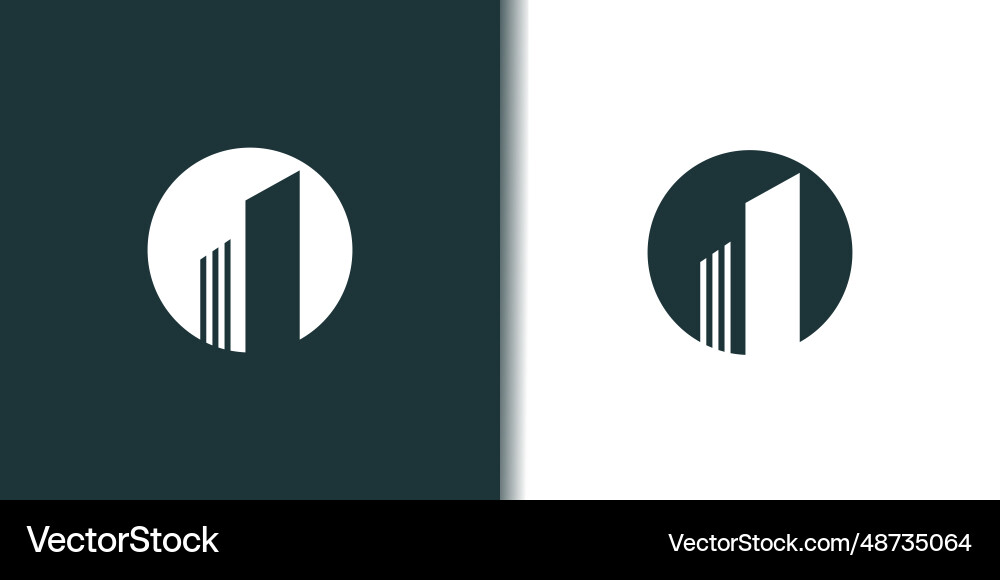 Building logo design element with modern concept Building logo design element with modern concept Vector Image