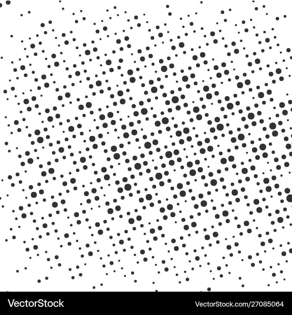 Halftone Dot Pattern Background vector image
