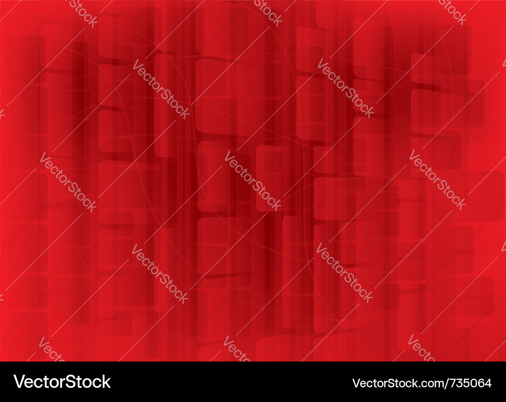 Red Bokeh Abstract Background vector image