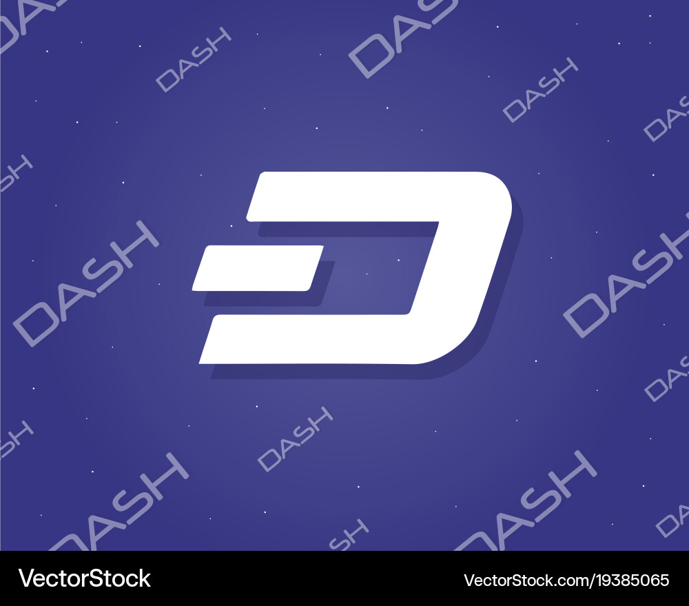 Background dash blockchain style collection Vector Image