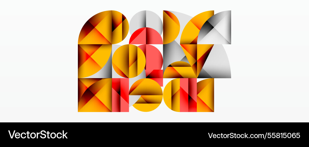 Modern abstract composition with layered circles Modern abstract composition with layered circles vector image
