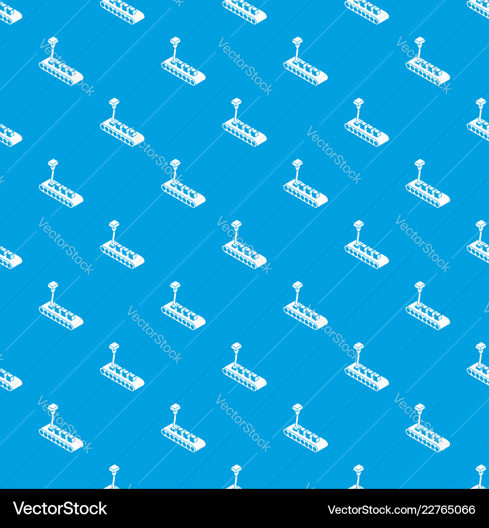 3D Printing Cube Pattern vector image