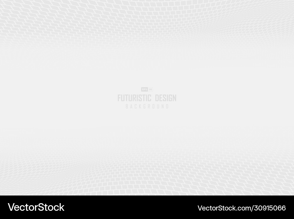 Abstract square gray pattern technology design vector image