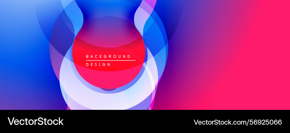 Abstract vibrant layers create dynamic Abstract vibrant layers create dynamic vector image