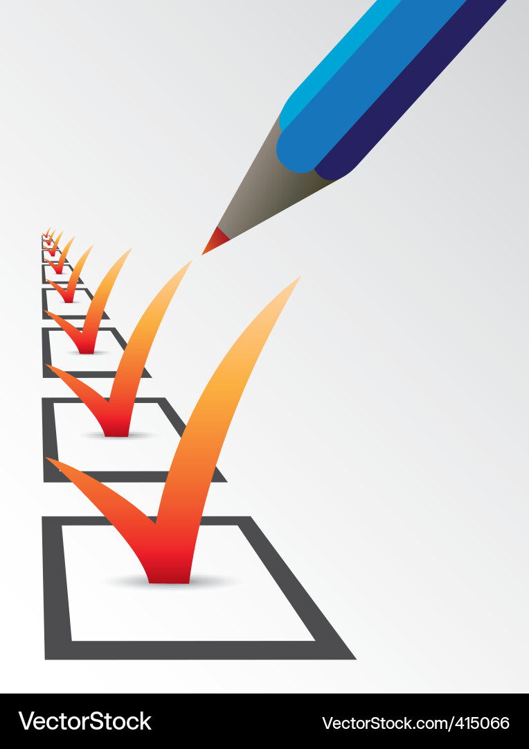 Checkmark Icon - Confirmation Vector Image