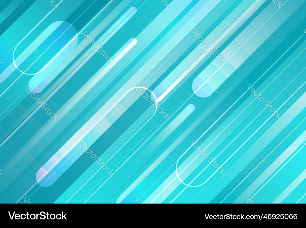 Gradient dynamic line background design vector image