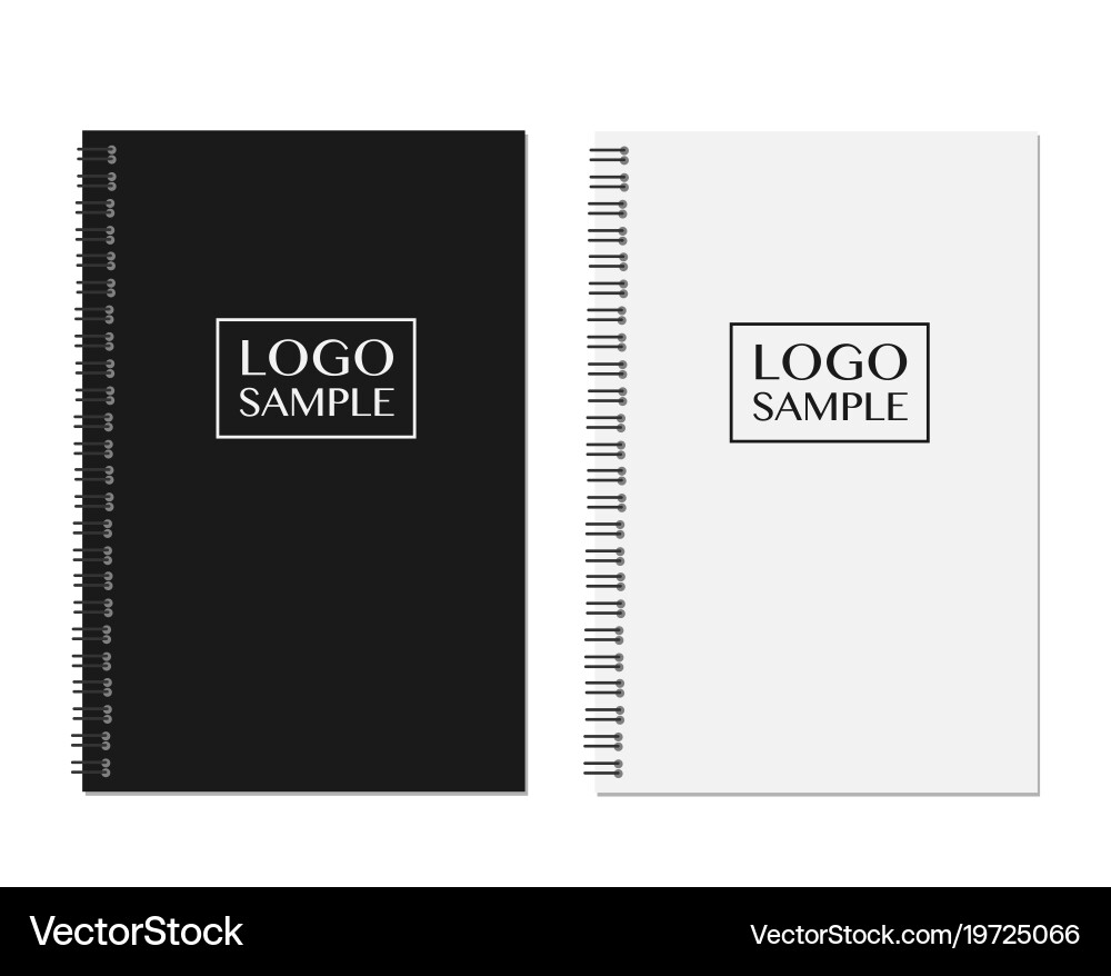 Notizbuchset - Realistische Sammlung Vektorbild