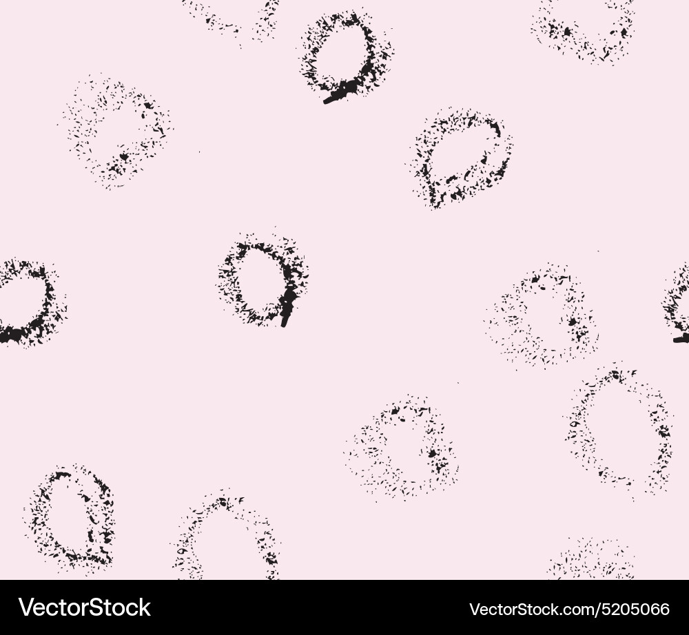 Seamless pattern hand drawn splashes background vector image