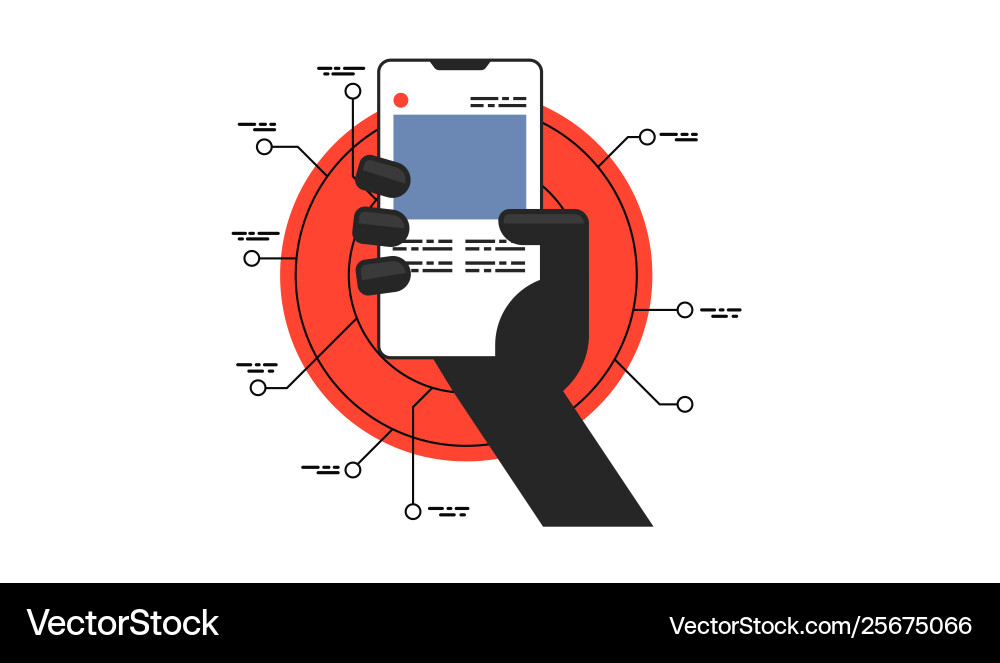 Web Development & Programming Concepts Vector Image