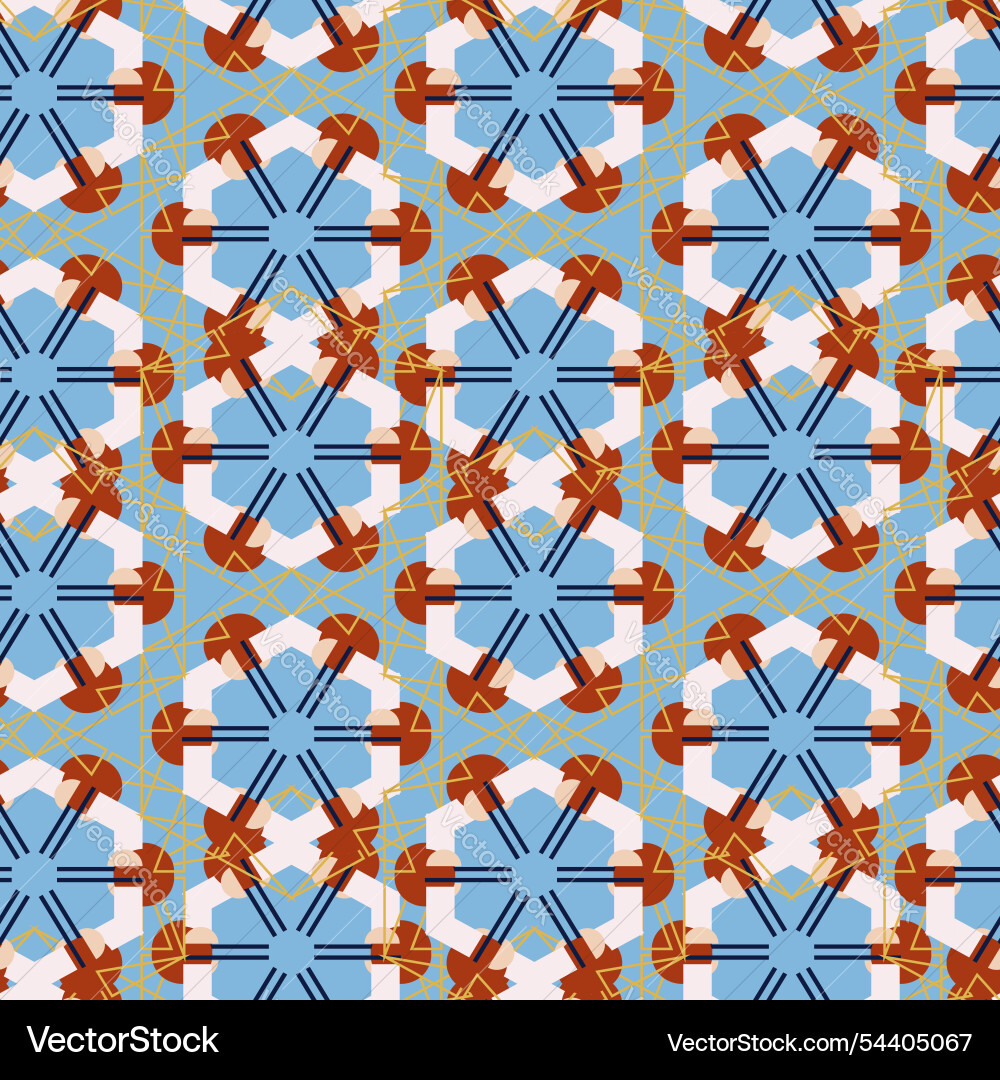 Abstract shapes geometric motif basic pattern Abstract shapes geometric motif basic pattern vector image