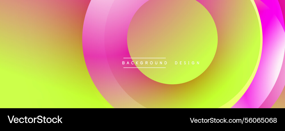 Abstract composition with layered circular Abstract composition with layered circular Vector Image