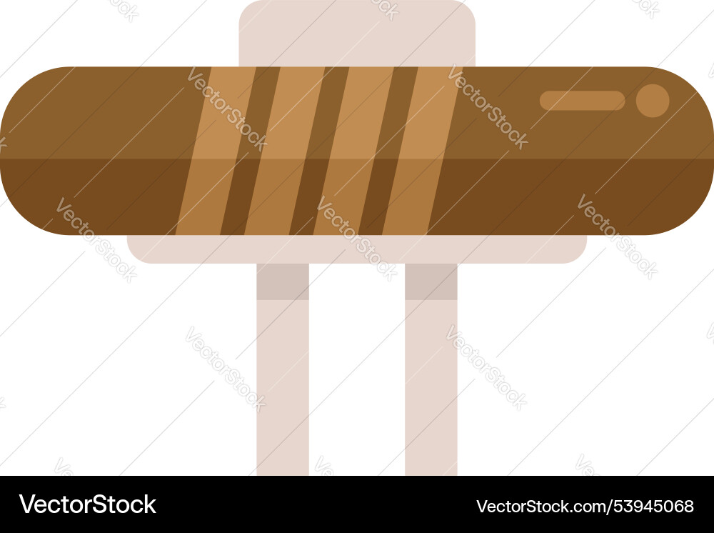 Electronic resistor component for printed circuit Electronic resistor component for printed circuit vector image