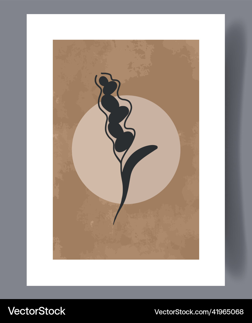 Scandinavian abstract print set Scandinavian abstract print set vector image