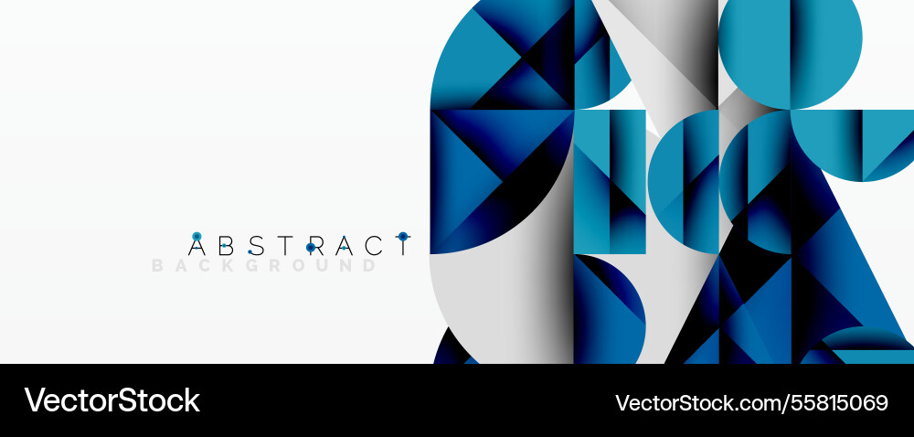 Abstract geometric design with intersecting Abstract geometric design with intersecting Vector Image