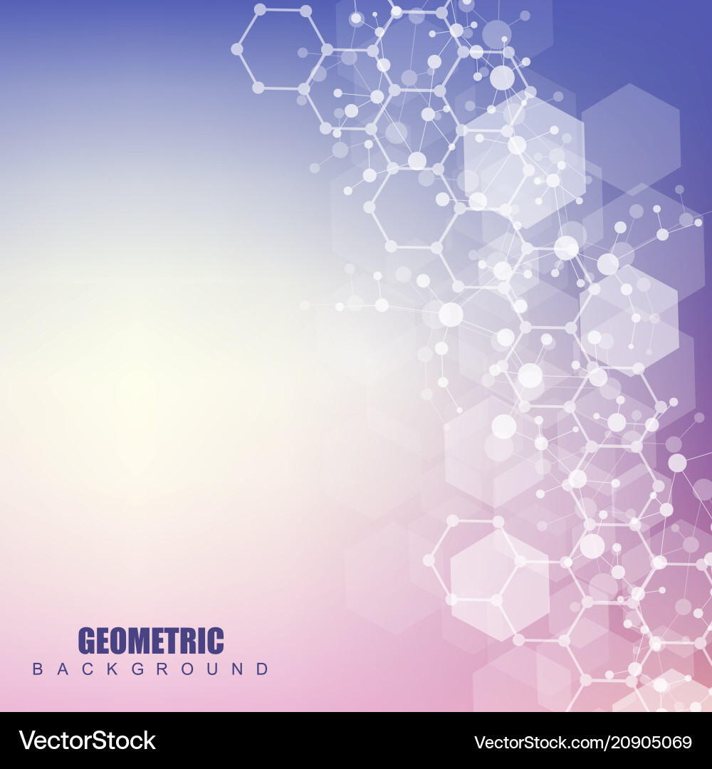 Geometric abstract background with connected line Geometric abstract background with connected line vector image