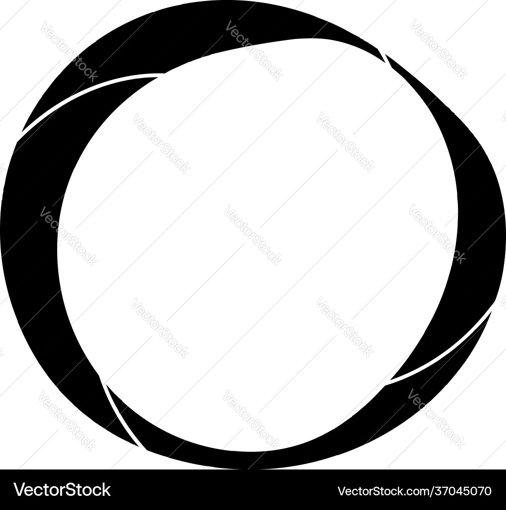 Cyclical circle helix volute element concentric Cyclical circle helix volute element concentric Vector Image