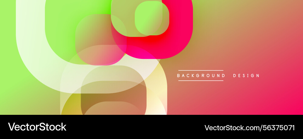 Abstract colorful shapes overlap gradient hues Abstract colorful shapes overlap gradient hues vector image