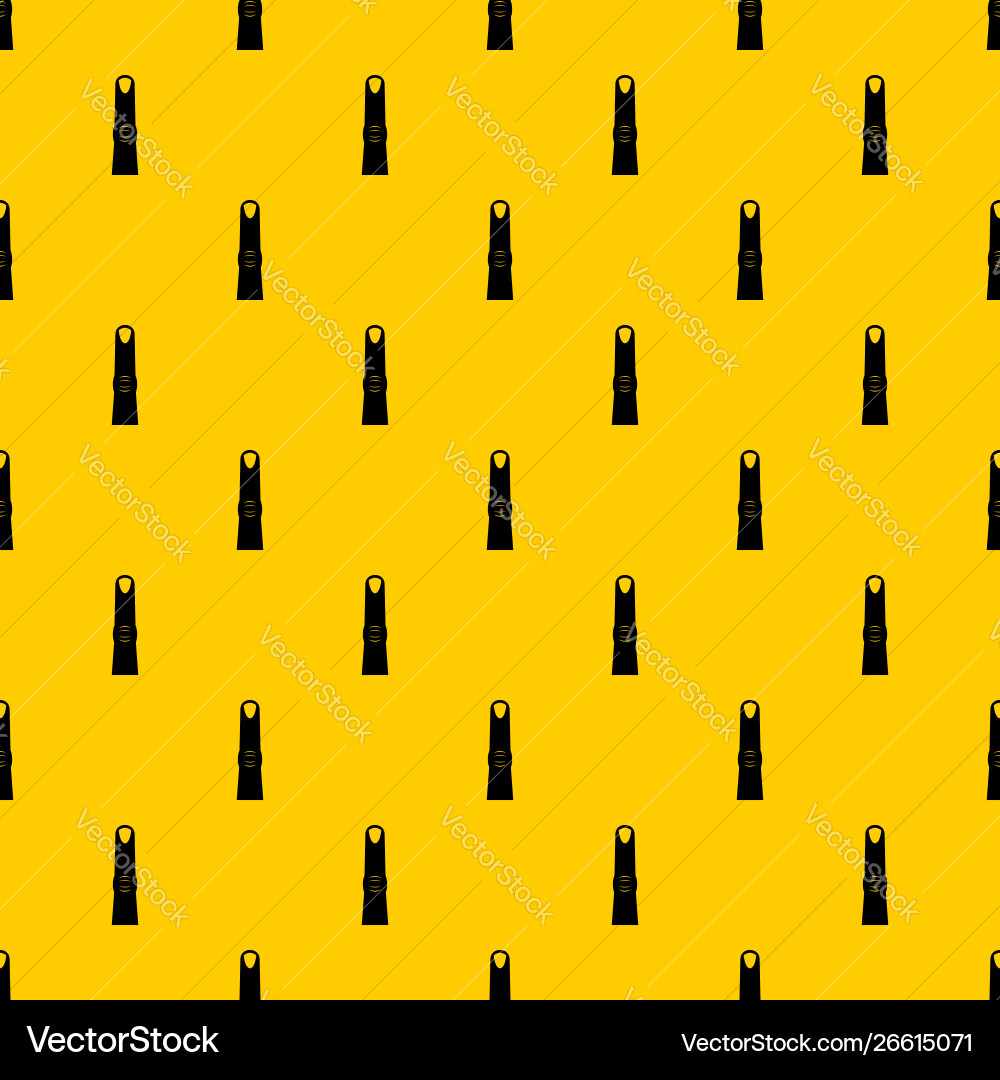 Finger pattern Finger pattern vector image