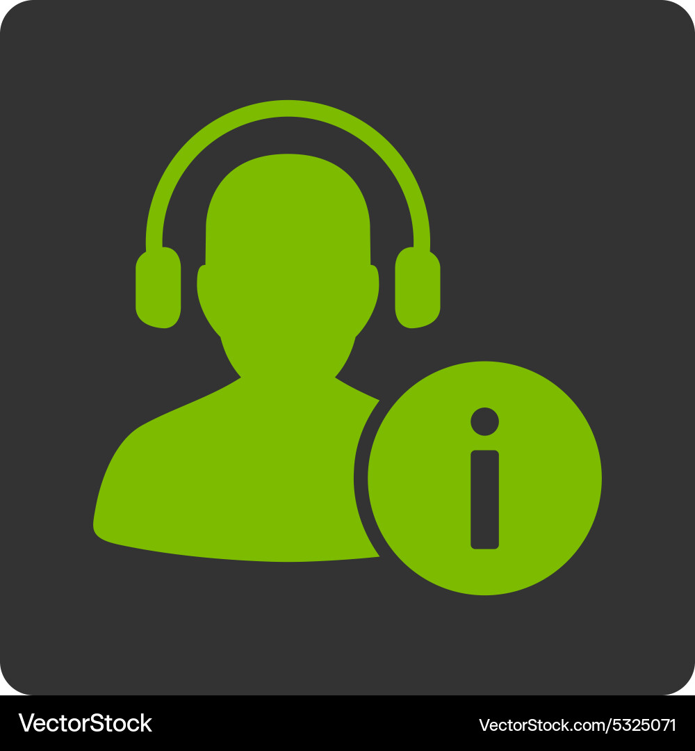 Help desk icon from commerce buttons overcolor set vector image