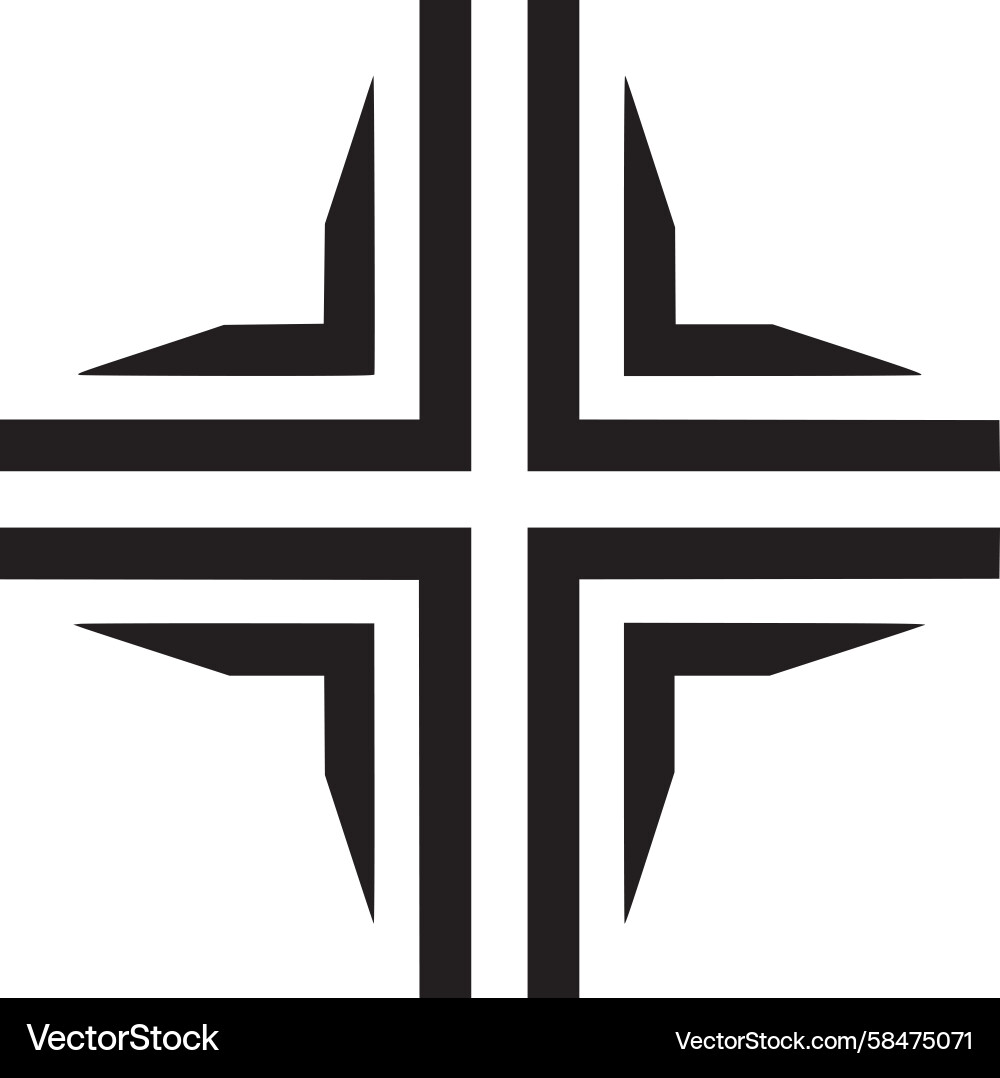 Intersecting Lines Pattern Vector Image