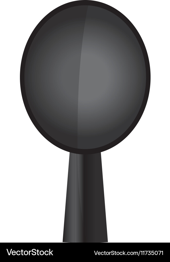 Ping pong racket vector image