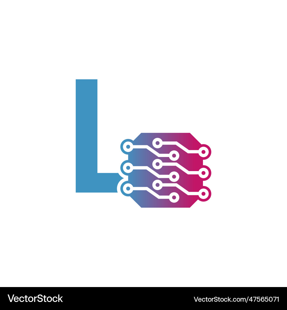 Programming code and technology logo template Vector Image