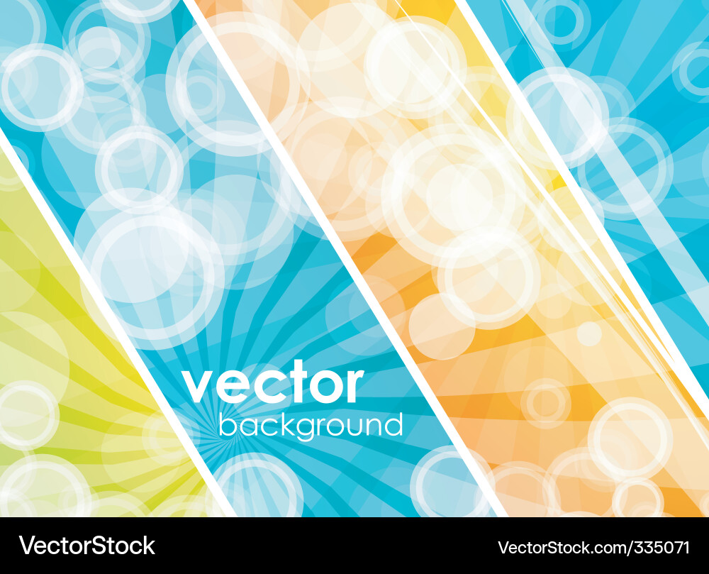 Summer abstract background Vector Image