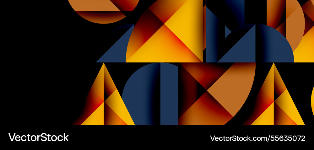 Abstract geometric pattern with intersecting Abstract geometric pattern with intersecting vector image