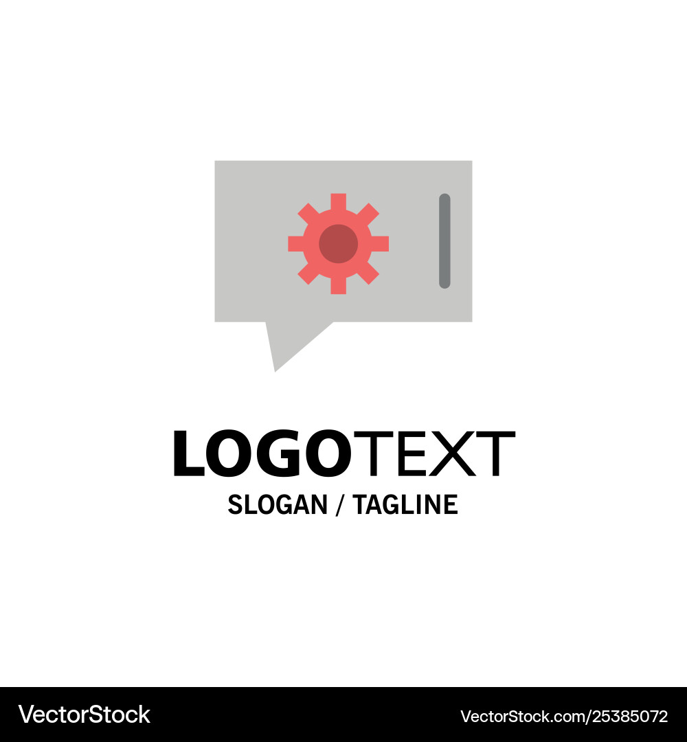 Chat preferences setting support Chat preferences setting support Vector Image